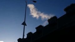 河北廊坊路燈桿噴霧系統-燈桿噴霧除霾設備